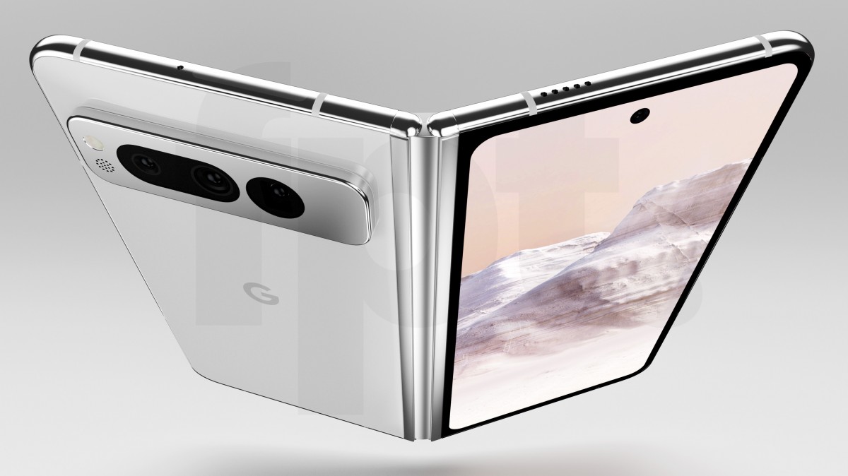 Google Pixel Fold: Skladací smartfón na detailných fotografiách