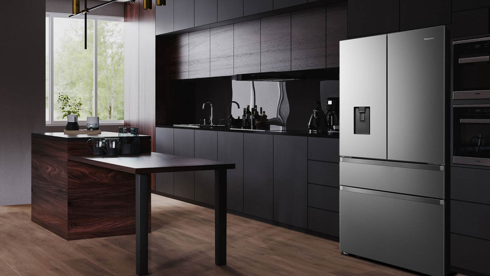 Nové multidoor chladničky Hisense s prémiovým dizajnom Pure Flat