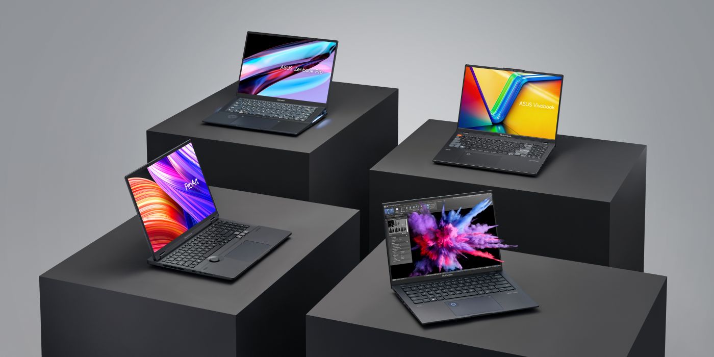 ASUS predstavil ProArt Studiobook, Zenbook a Vivobook pre rok 2023: Odolné notebooky s 3D OLED displejom