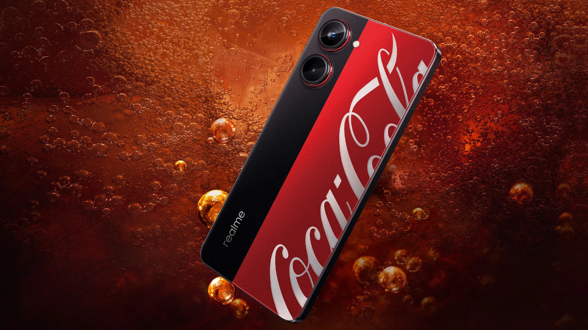 Coca-cola smartfón je oficiálne predstavený, volá sa Realme 10 Pro Coca-Cola Edition