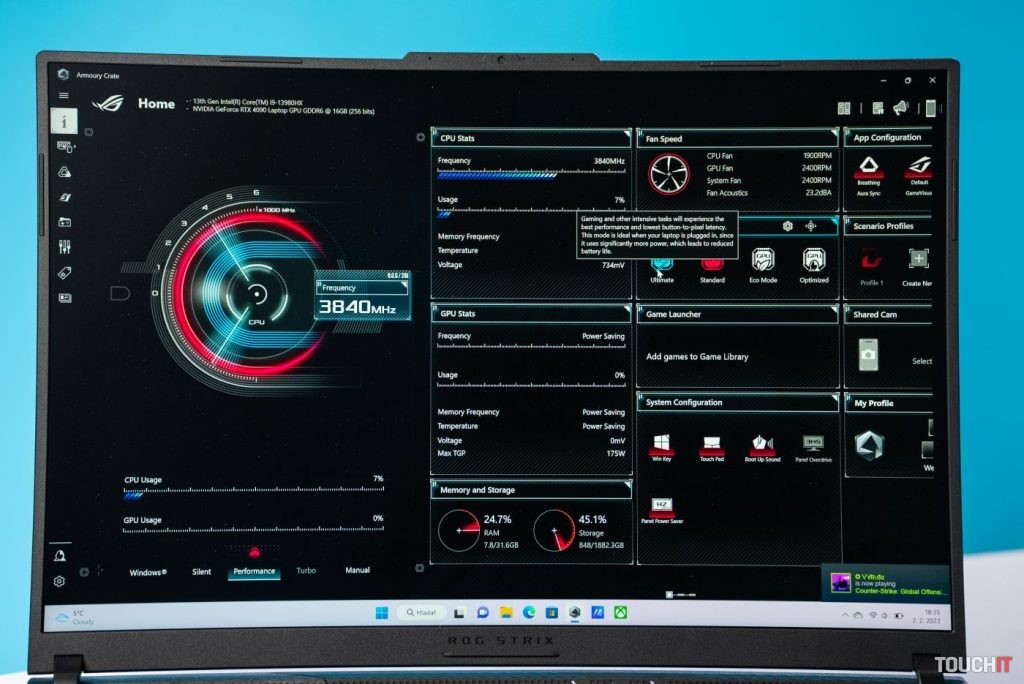 ROG Strix SCAR 18 (2023) G834