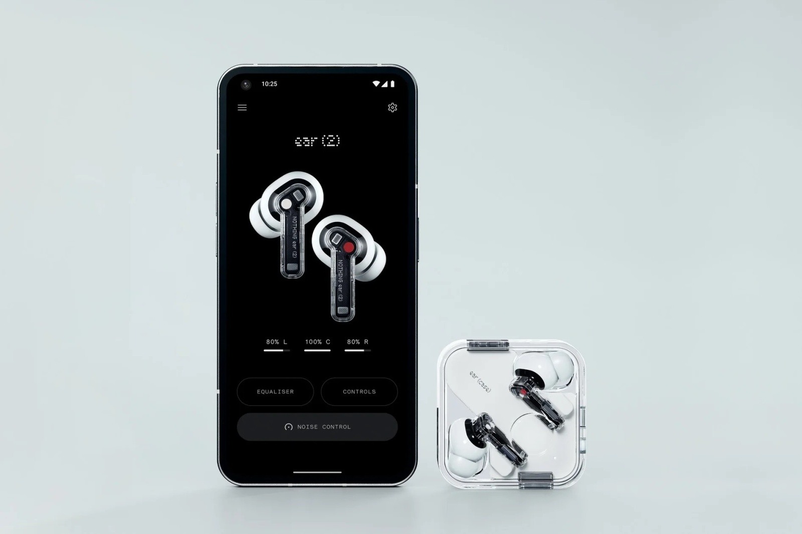 Nothing ear (2) oficiálne: Priehľadné slúchadlá s ešte lepším zvukom