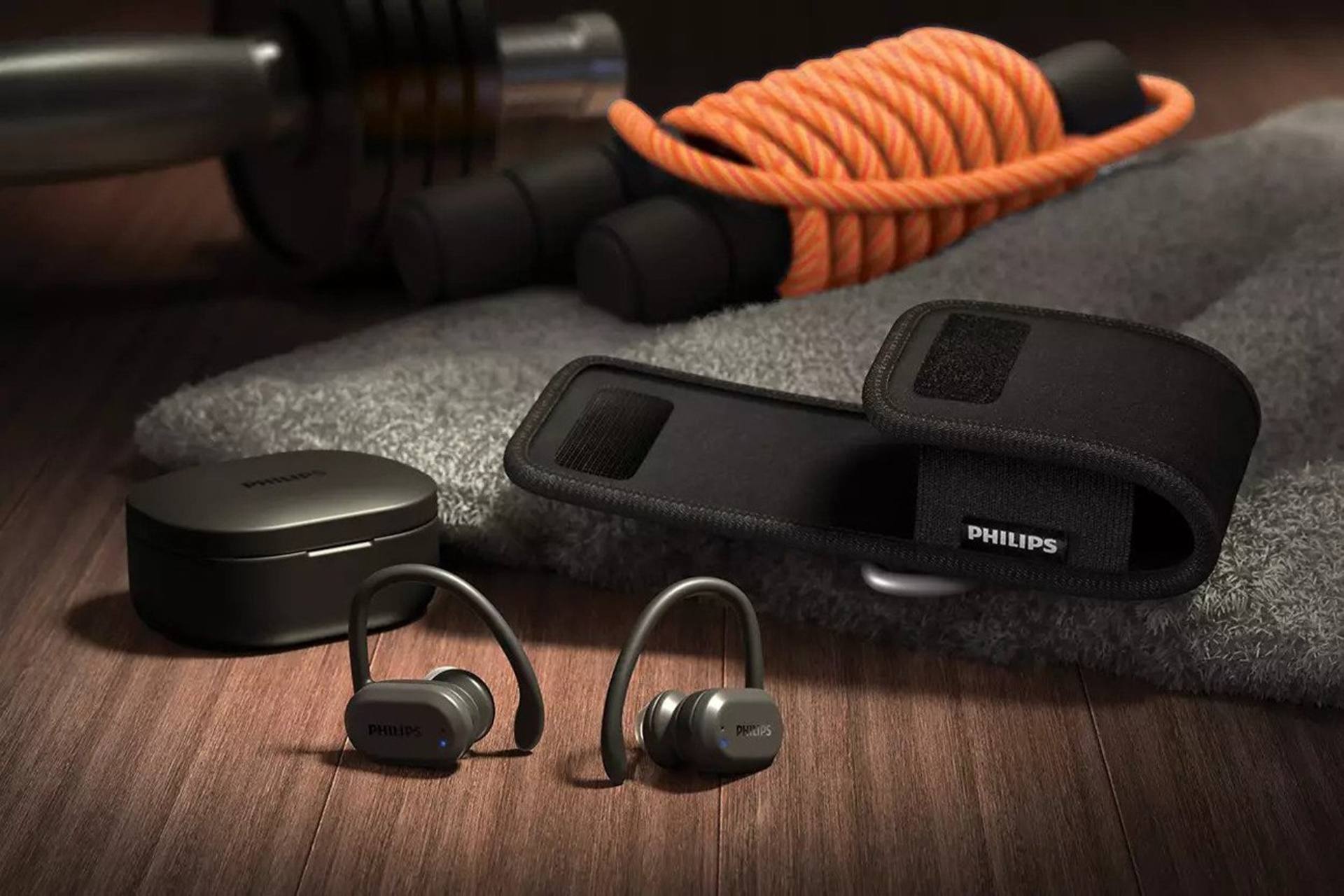 Philips GO TAA7306BK: slúchadlá pre športovcov