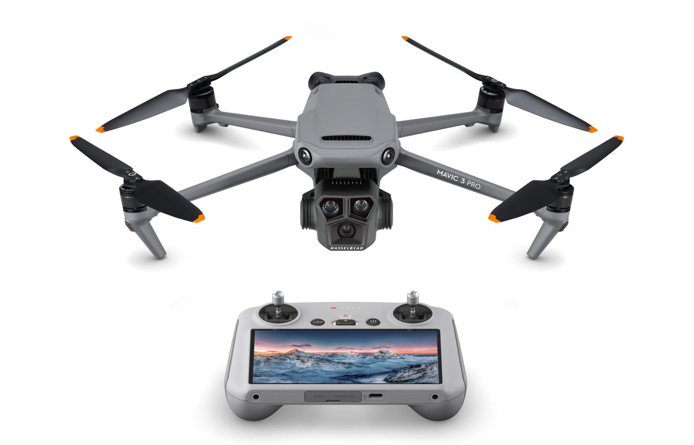 DJI Mavic 3 Pro je nový špičkový dron s tromi kamerami