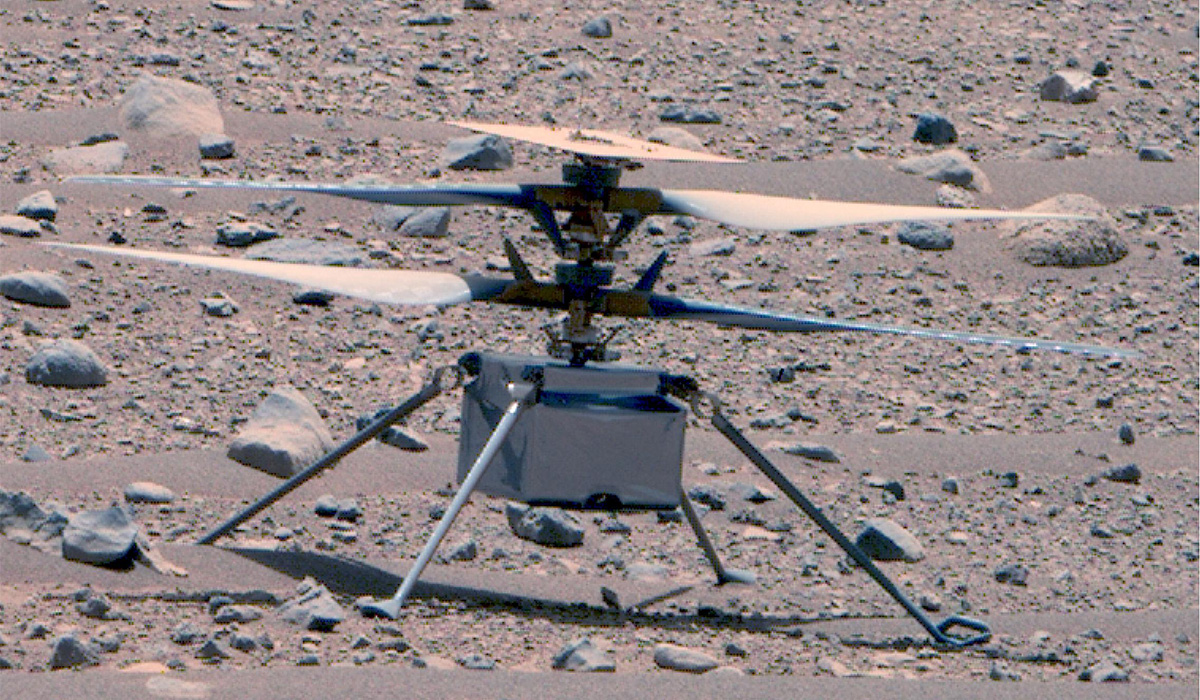 Helikoptéra Ingenuity realizovala na Marse už 50 letov