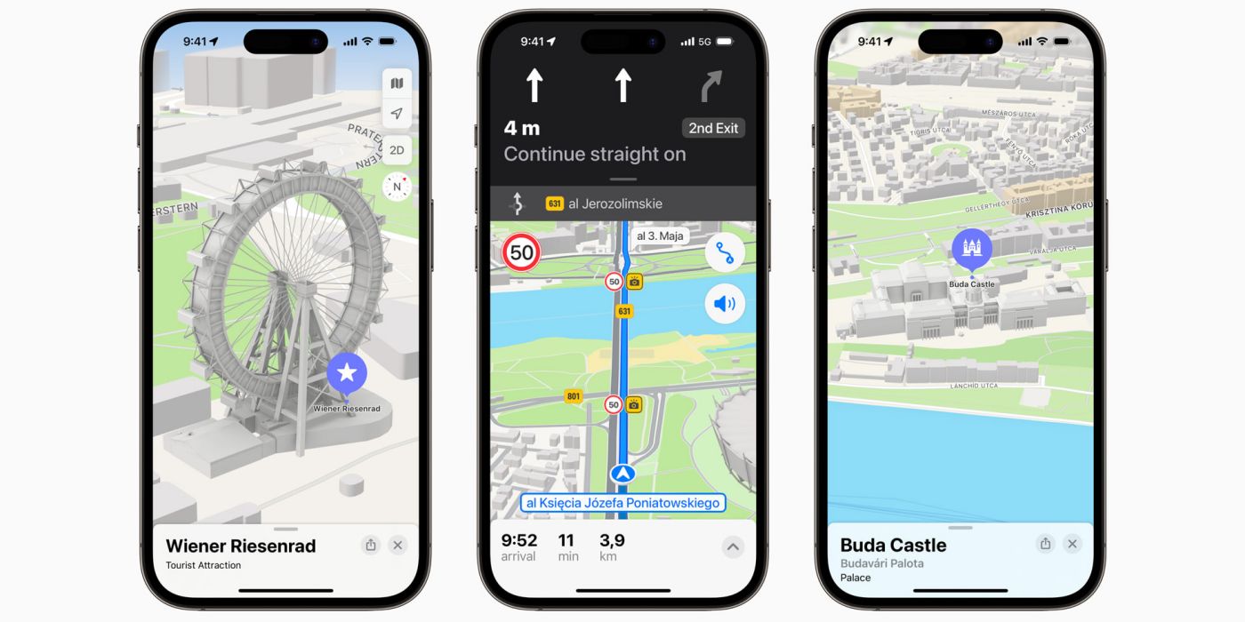 Apple Mapy sú v Česku po novom aj s cyklotrasami