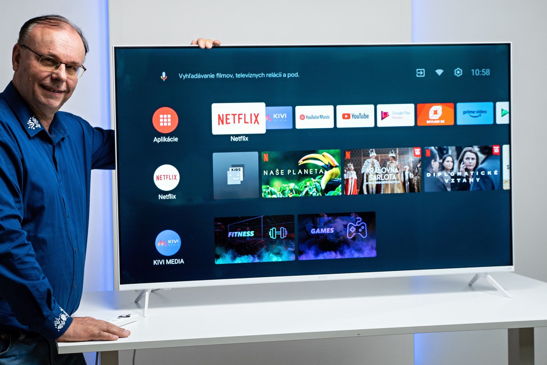55″ KIVI 55U750NW: televízor s výborným pomerom výkon/cena (VIDEO)