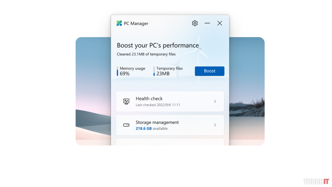 Poznáte PC Manager od Microsoftu?
