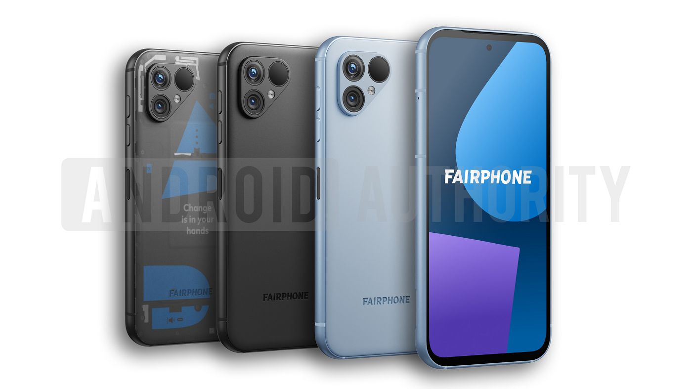 Uniknuté rendery telefónu Fairphone 5 ukazujú zaujímavý moderný dizajn