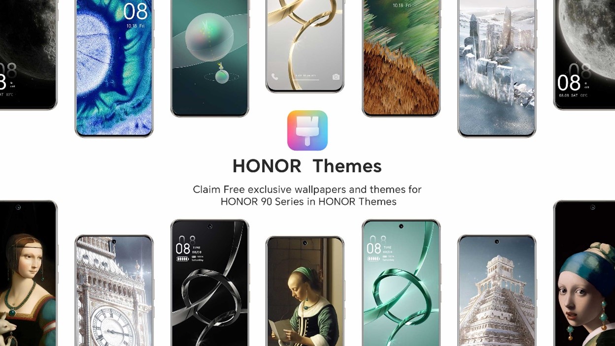 Témy na HONOR 90 teraz zadarmo