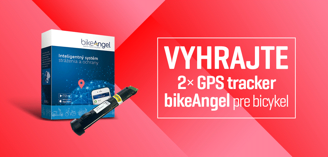 Vyhrajte 2x smart GPS tracker bikeAngel pre bicykel či e-bike