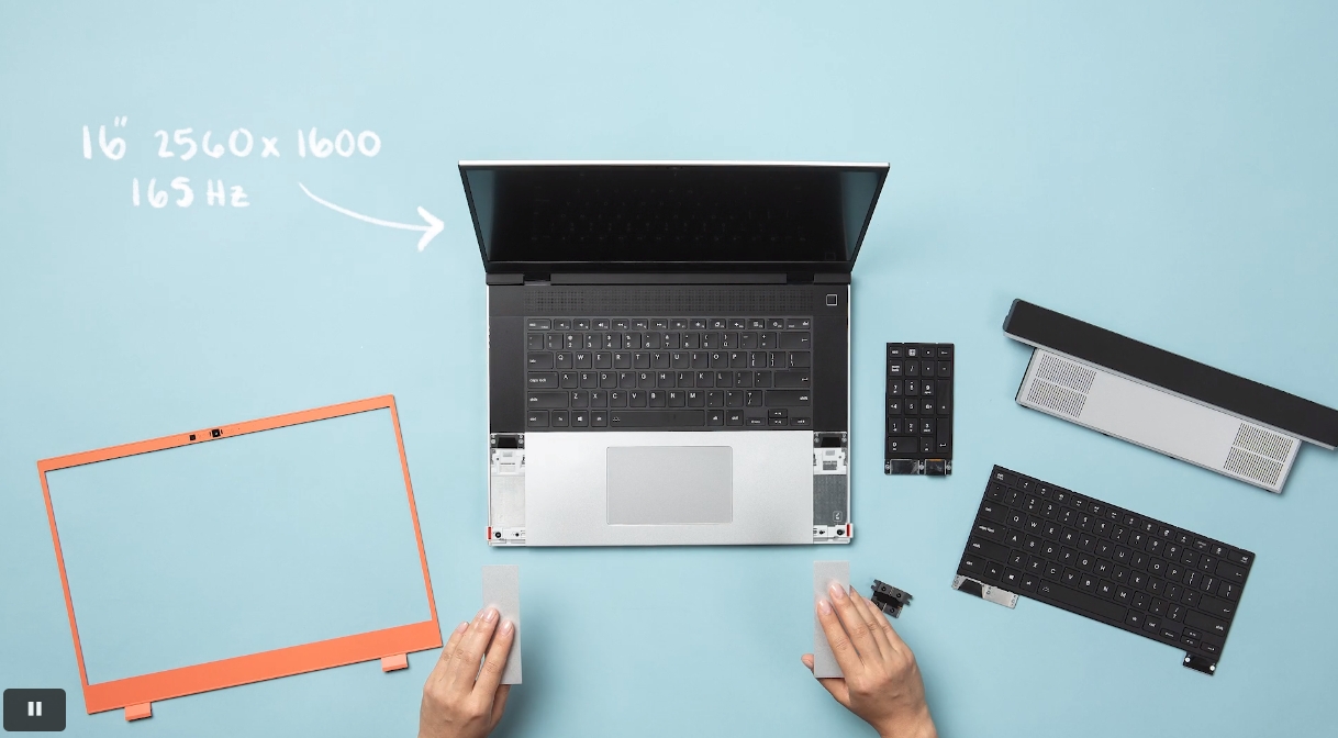 Framework Laptop: Navrhnite si vlastný notebook