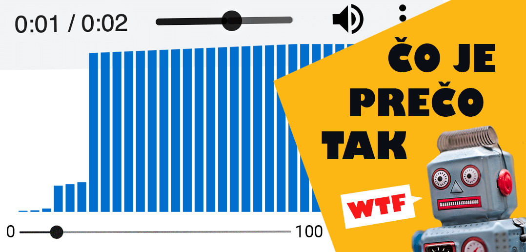 Prečo je ovládanie hlasitosti na webe také príšerné?