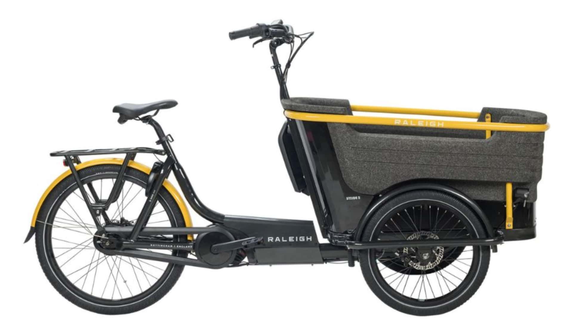 Raleigh Stride 3: Praktický e-bike, s ktorým odveziete štyri deti sa snaží nahradiť automobil