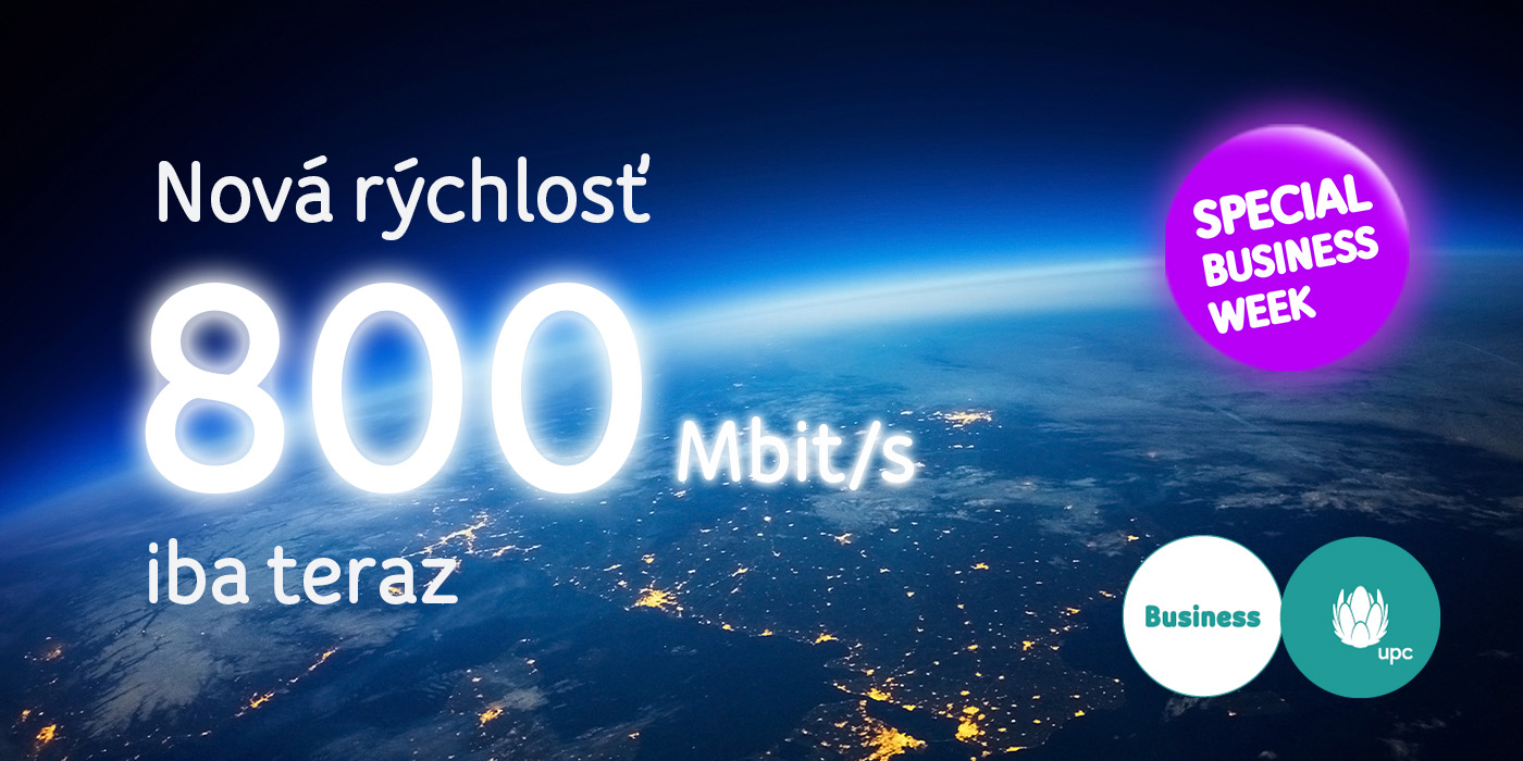 Podnikatelia – teraz môžete mať extra rýchly internet za cenu, aká tu ešte nebola