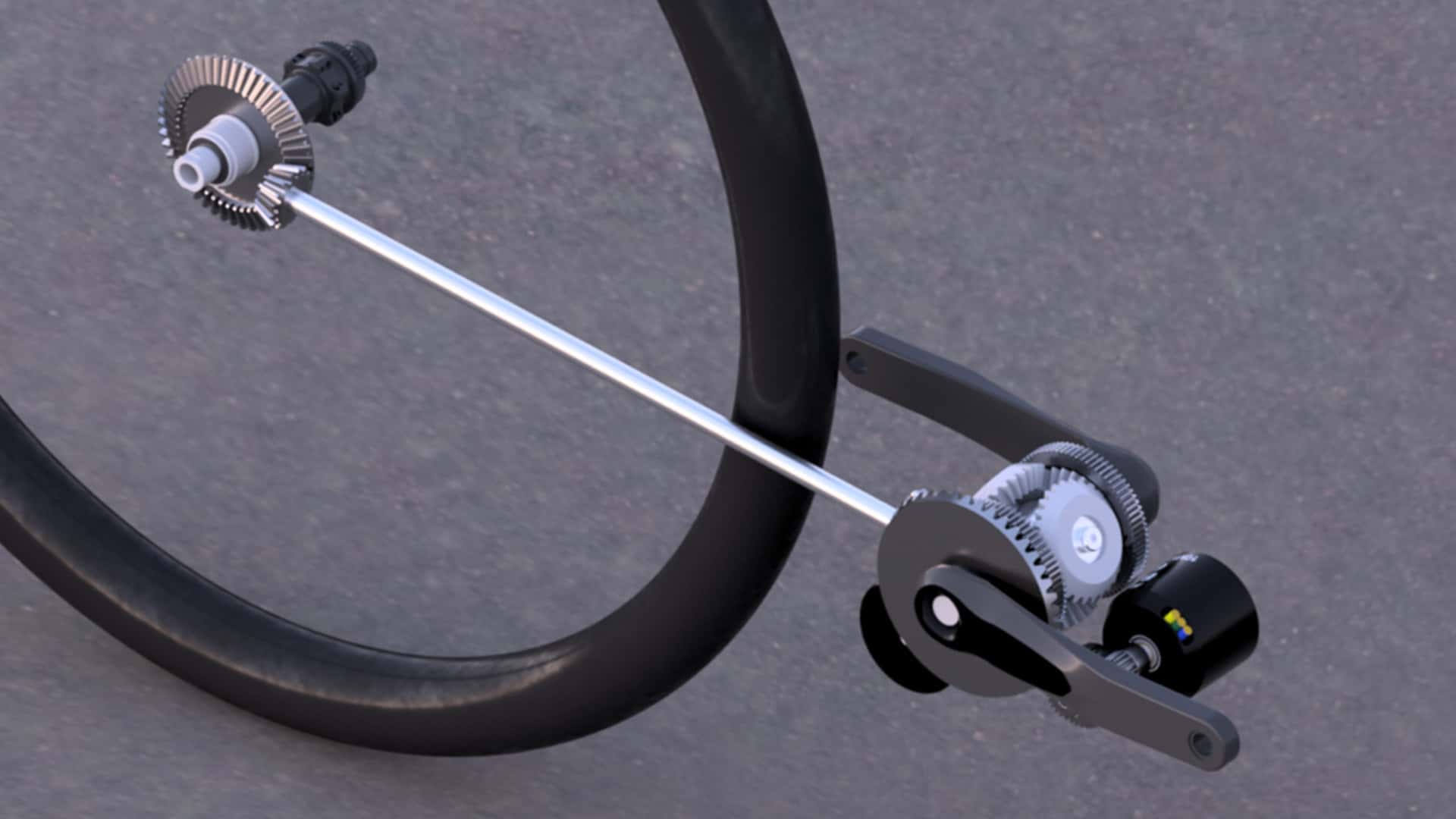 Orbit Drive: Nový systém pohonu pre elektrické bicykle na báze CVT prevodovky s hnacím hriadeľom