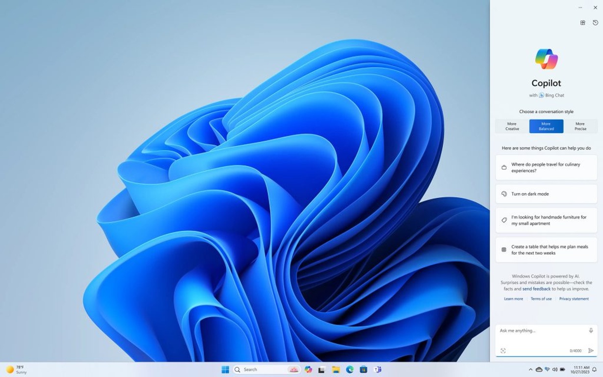 Windows Copilot zakopáva o nohu, ktorú nemá