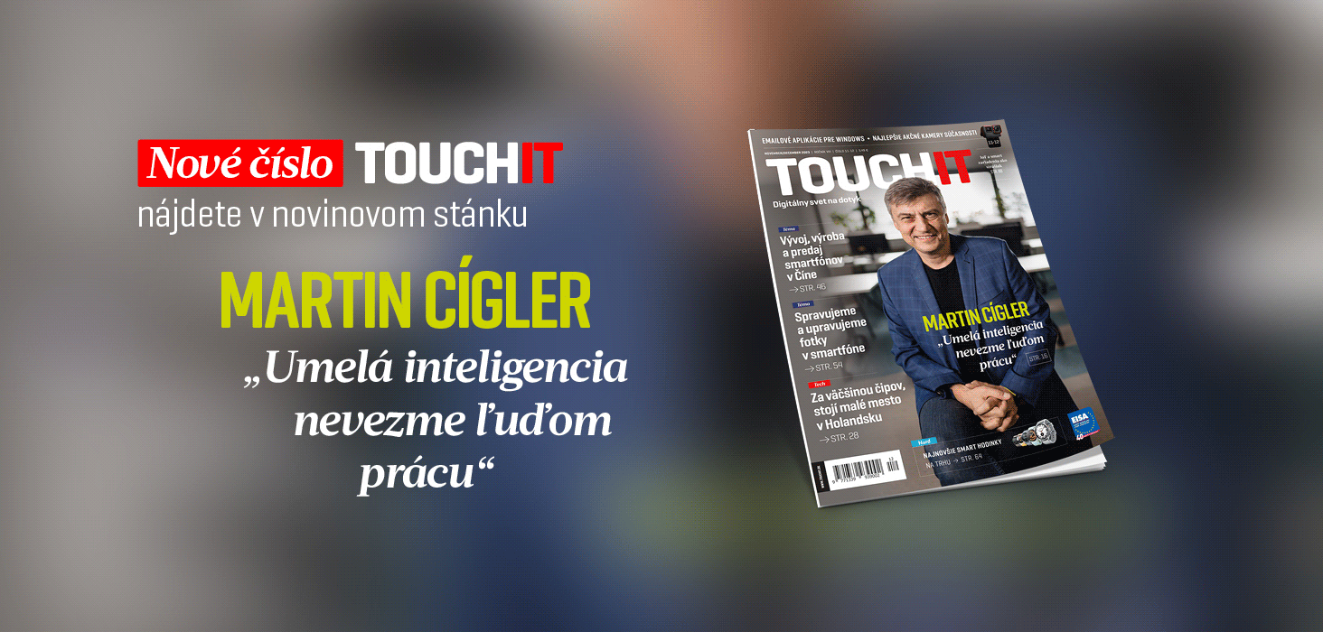 Nové vydanie časopisu TOUCHIT už v predaji