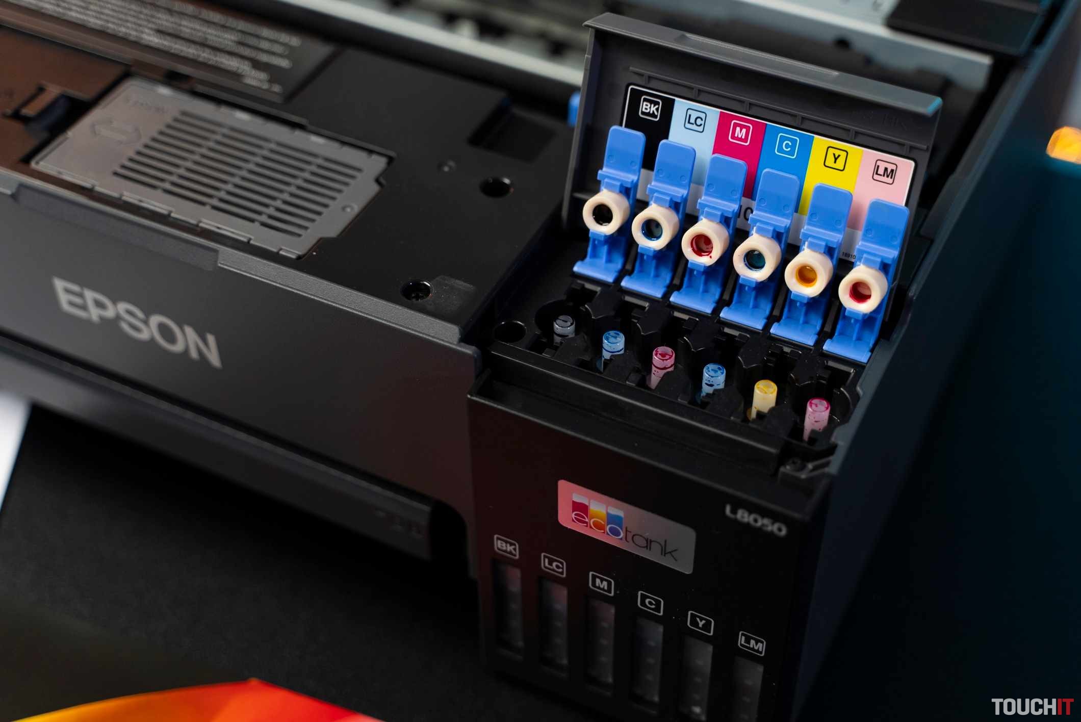 Epson EcoTank L8050: Super lacná tlač s tankovými náplňami
