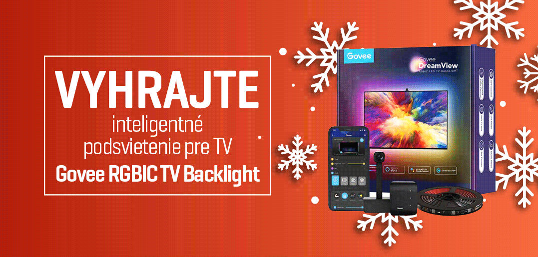 Vyhrajte inteligentné podsvietenie TV od Govee