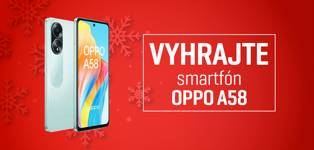 Vyhrajte smartfón OPPO A58