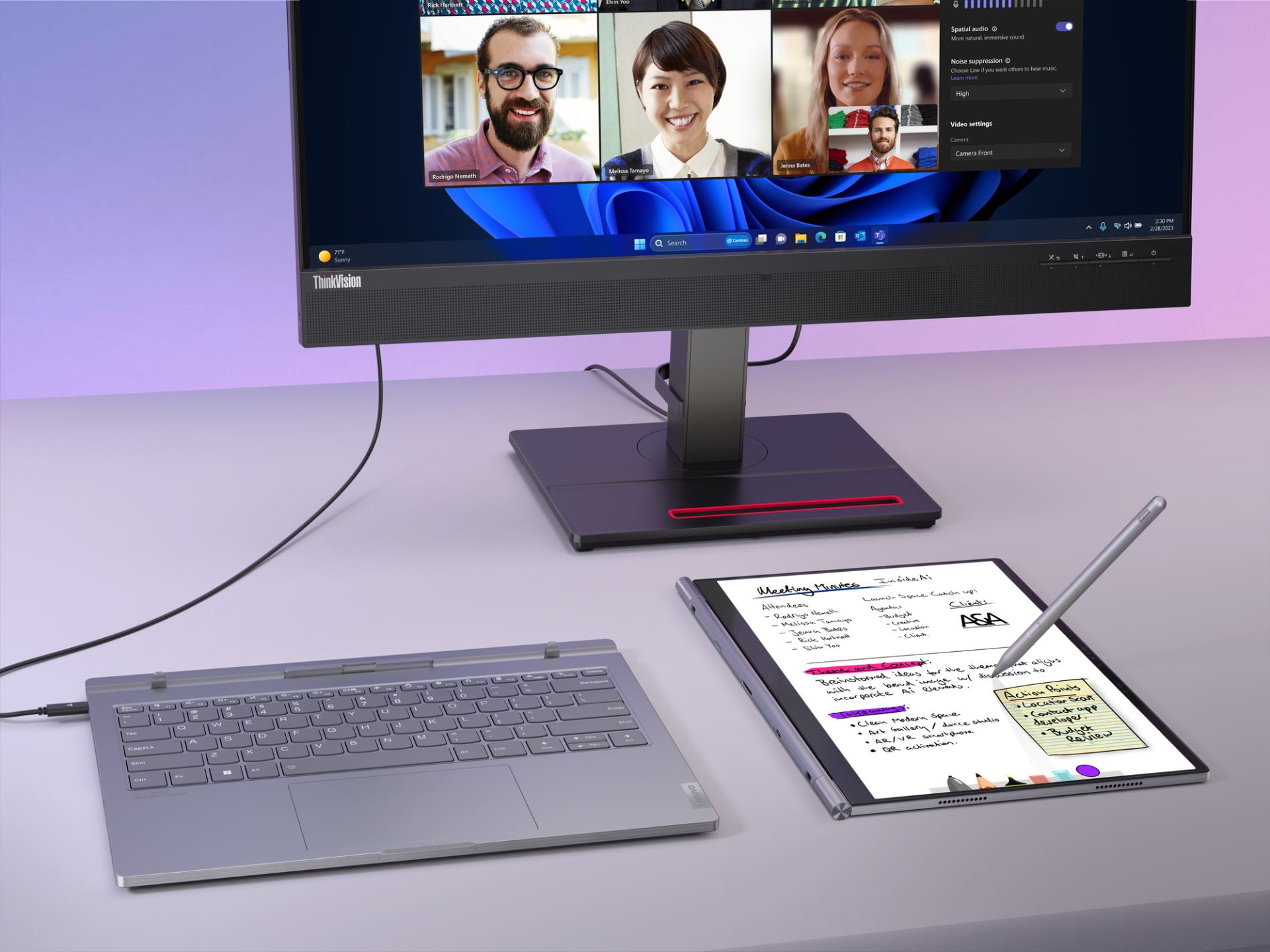 Lenovo má revolučné zariadenie: Windows notebook a Android tablet – všetko v jednom