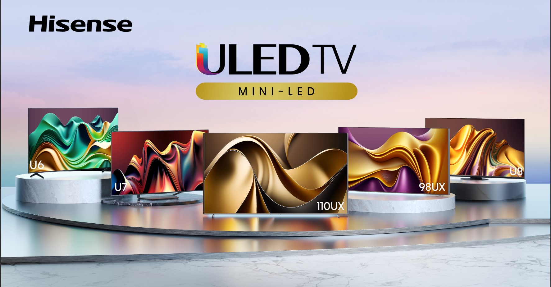 Hisense predstavil inovácie v oblasti zobrazovacích technológií vrátane ULED X TV, laserovej TV a displejov pre automobily