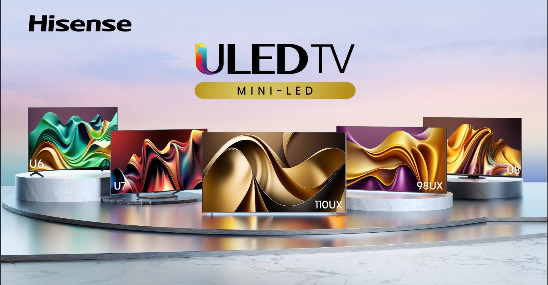 Hisense na CES predstavil obrovské televízory s vysokou kvalitou obrazu a zvuku