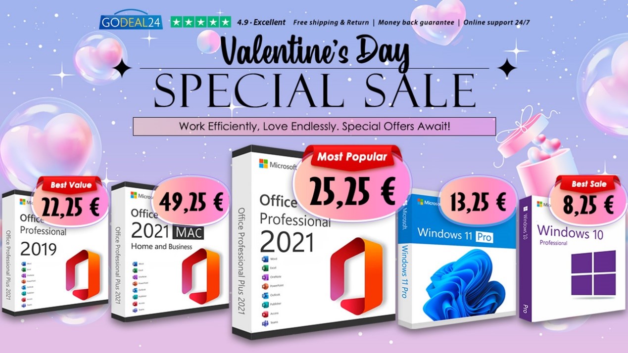 Kúpte si doživotnú licenciu na Microsoft Office 2021 a Windows 11 len za 10 € a buďte produktívnejší