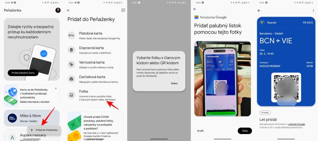 Peňaženka Google