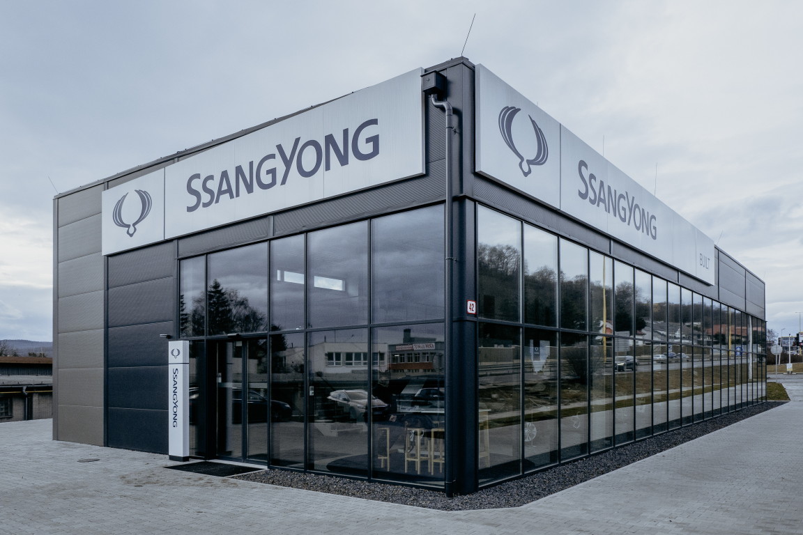 SsangYong spoločne s BUILT otvárajú nové autorizované dílerstvo v Košiciach