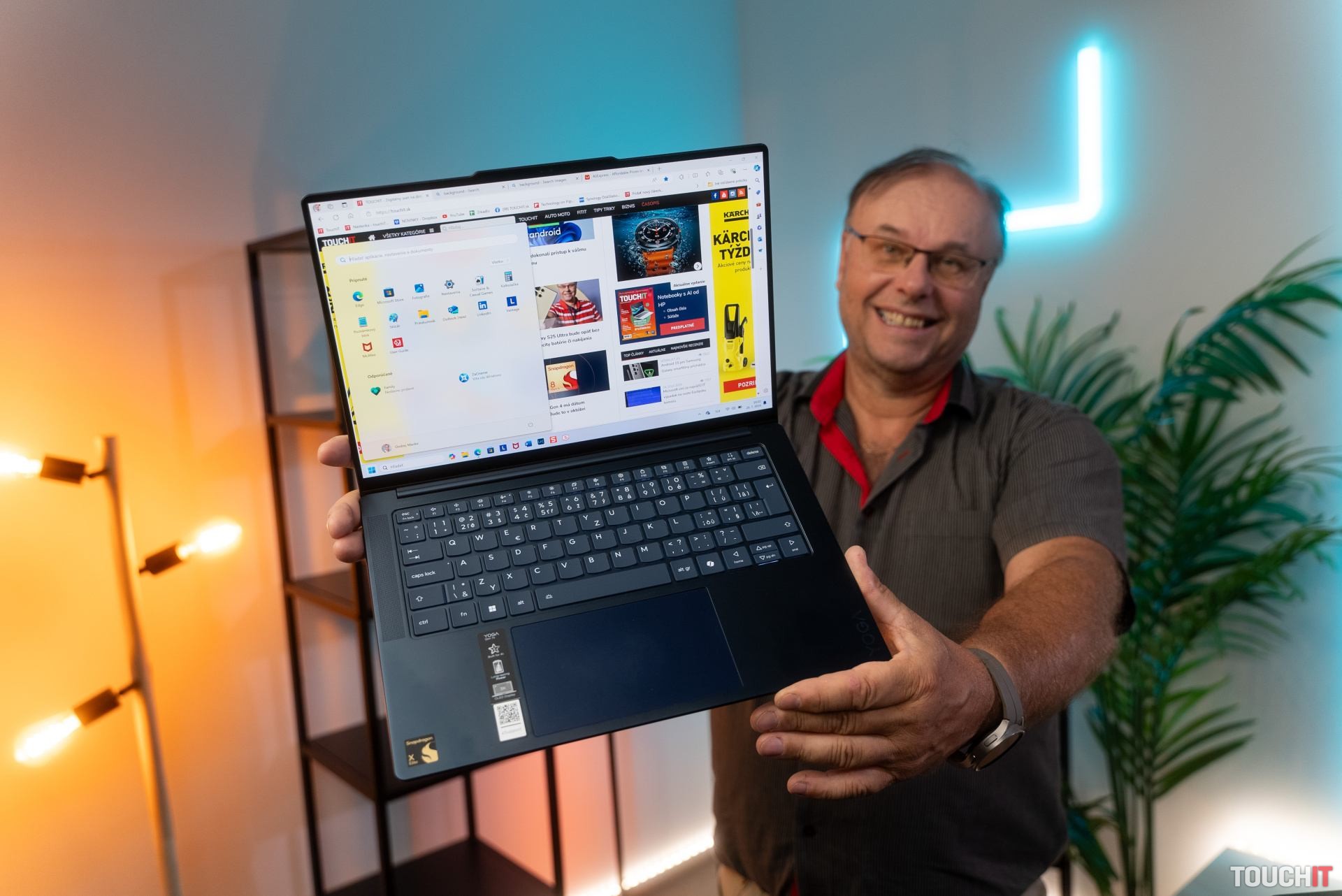 Lenovo Yoga Slim 7x: takto vyzerá Copilot+ PC notebook do terénu