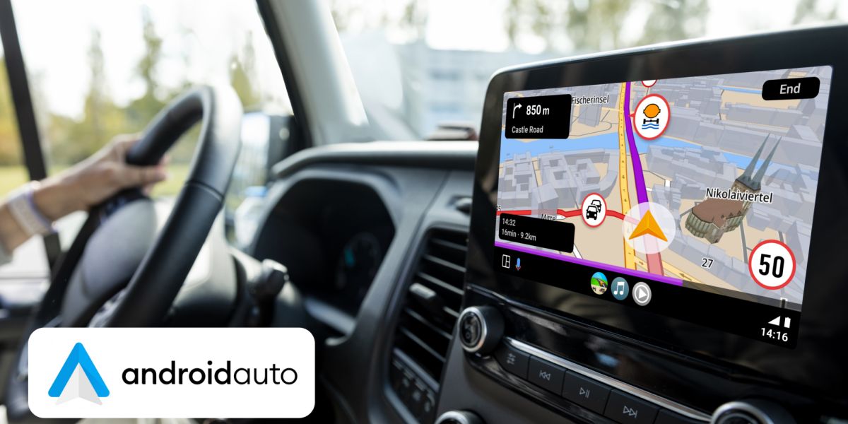 Sygic sprístupnil svoju navigáciu pre kamionistov a karavany aj pre Android Auto