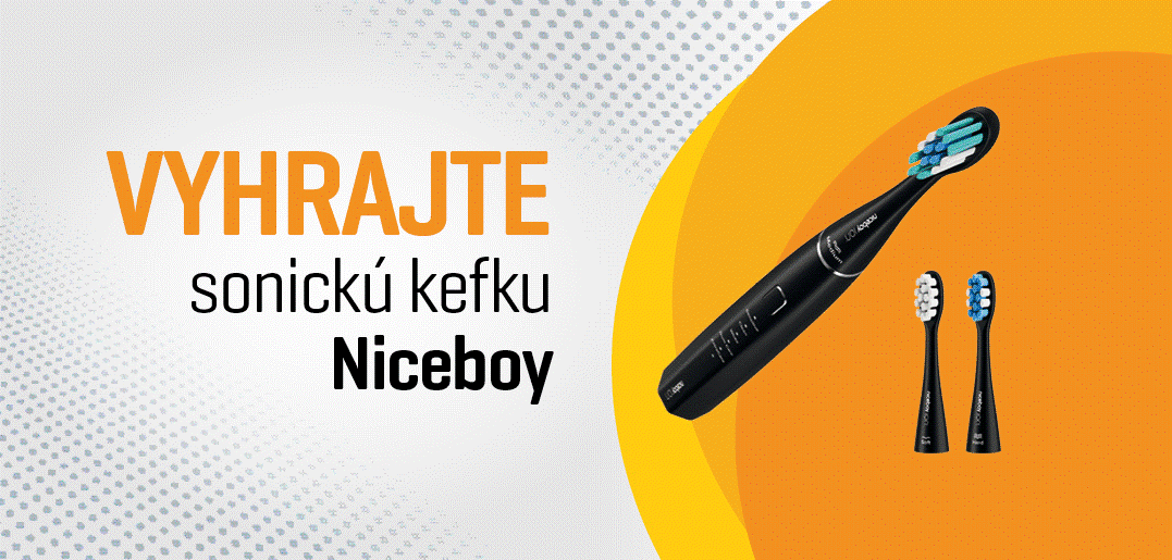 Vyhrajte sonickú zubnú kefku Niceboy