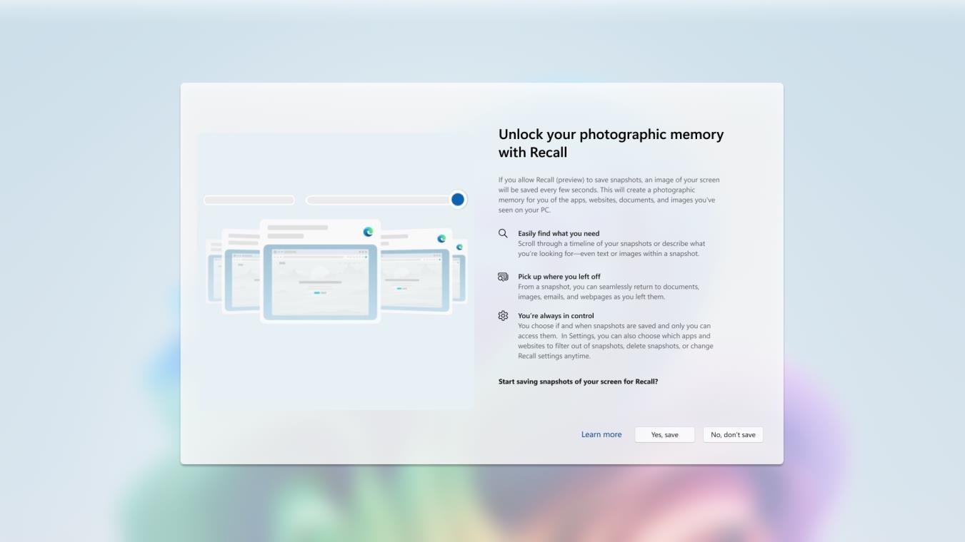 Ako bude fungovať Recall vo Windows 11?
