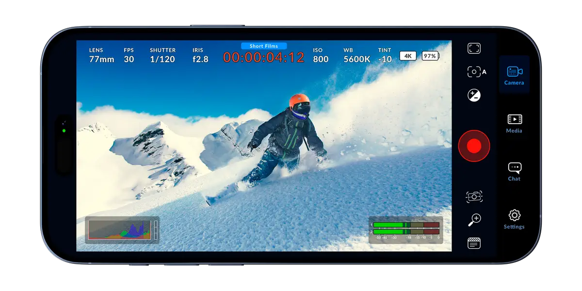 Blackmagic Camera 2.0: Nástroj, ktorý z vás spraví režiséra