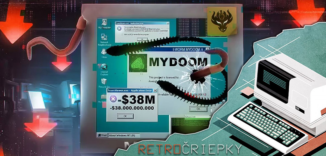 Nič než červy. Ako jeden vírusový útok tvoril štvrtinu všetkých emailov posielaných po svete