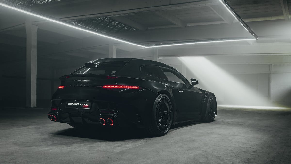 Brabus Rocket GTS: Zlovestná šialenosť na 4 kolesách s praktickou úpravou za 1 milión eur