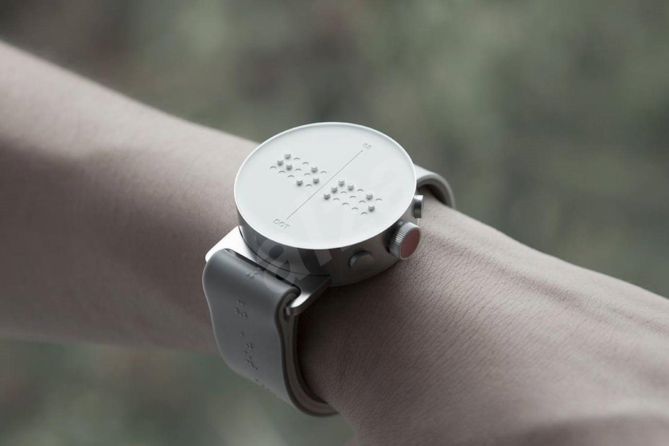 Dot Watch sú prvé hodinky pre nevidiacich s Braillovým písmom