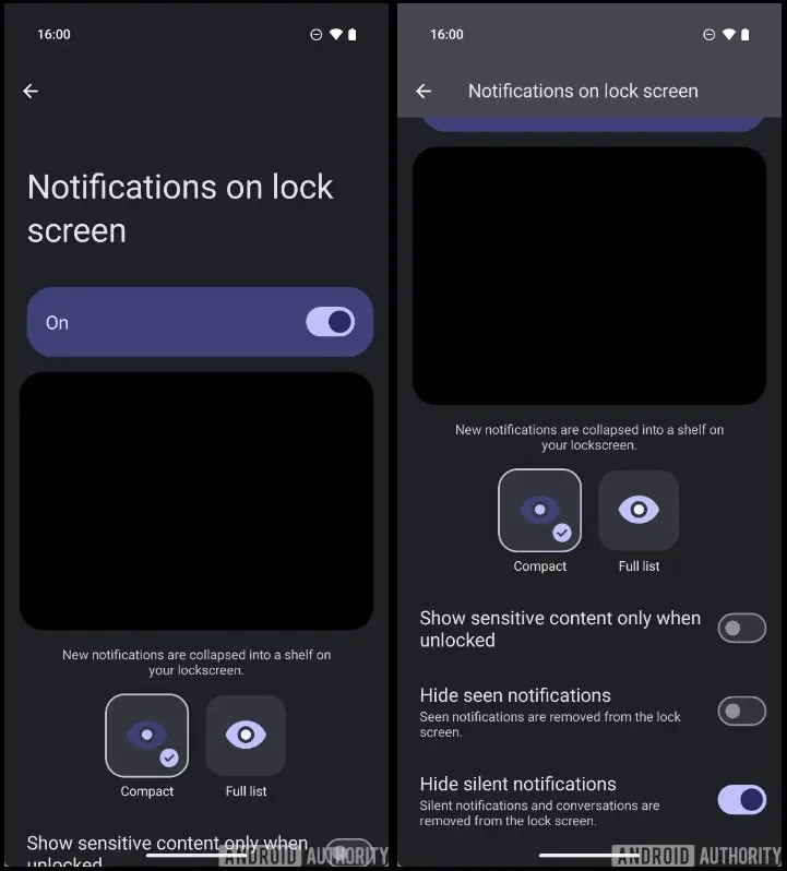 Android 16 bude mať kompaktný panel notifikácií na uzamknutej obrazovke
