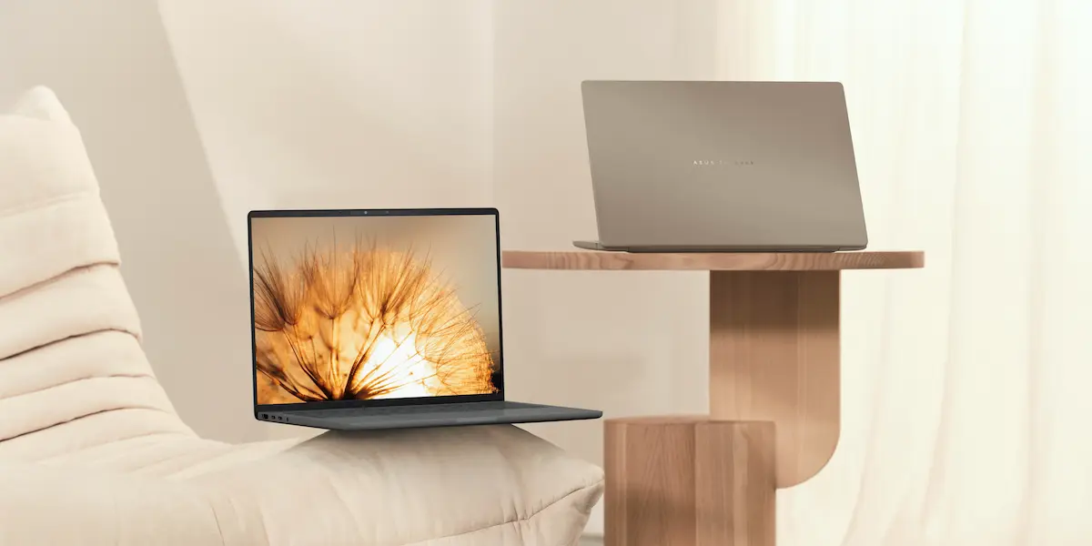 ASUS Zenbook A14 chce konkurovať MacBooku Air. Má hmotnosť pod 1 kg a výdrž až 32 hodín