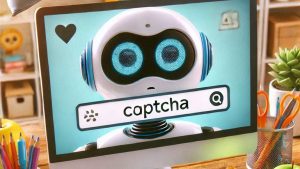 captcha robot AI image