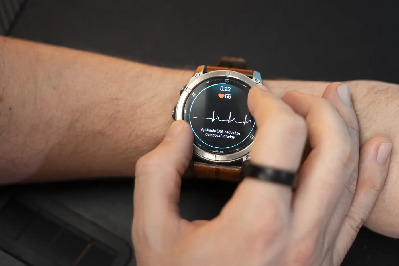 Ako si aktivovať meranie EKG na Garmin hodinkách