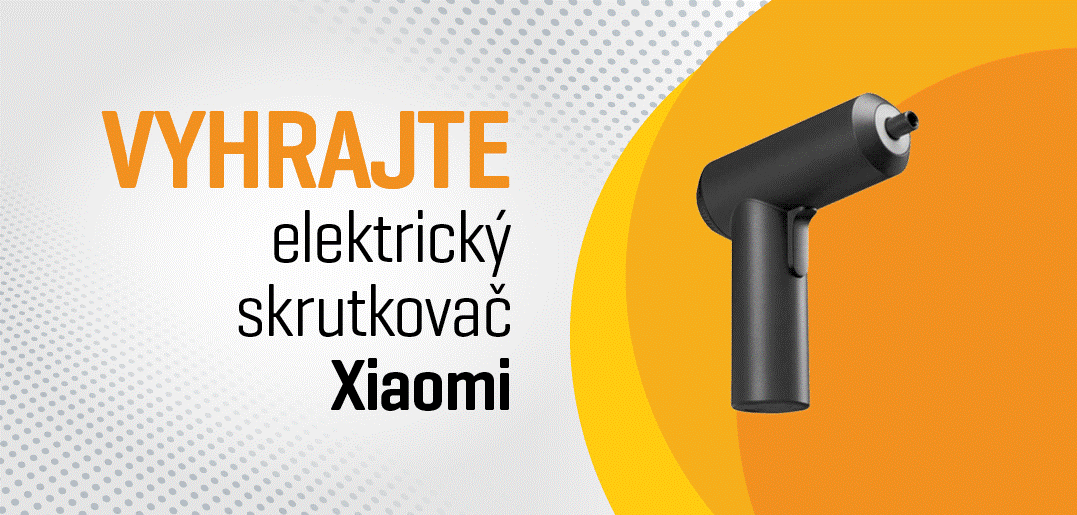 Vyhrajte bezdrôtový skrutkovač Xiaomi