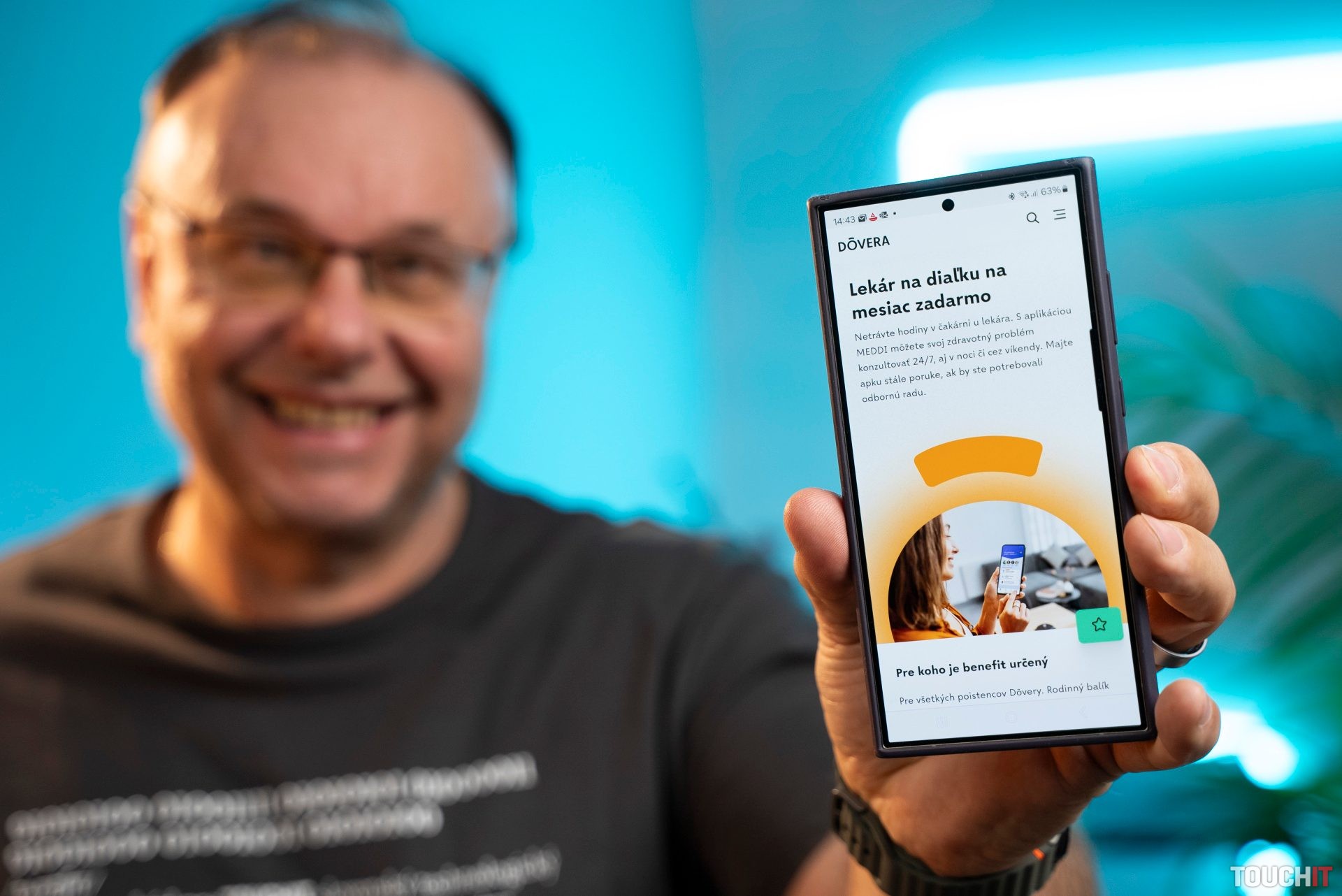 Lekár dostupný ľahko a rýchlo a u vás doma. Teraz na mesiac zadarmo