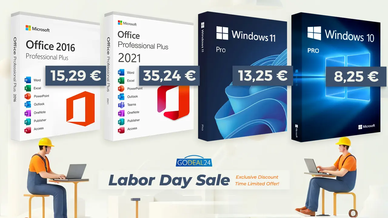 Oživte svoj PC s doživotným Microsoft Office 2021 a Windows 11 už od 10 € na Godeal24