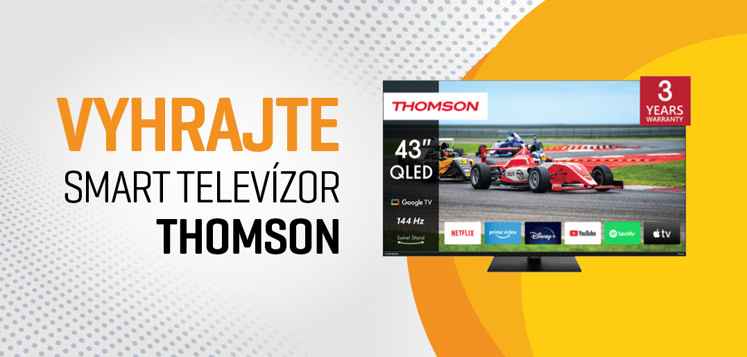 Vyhrajte smart televízor Thomson