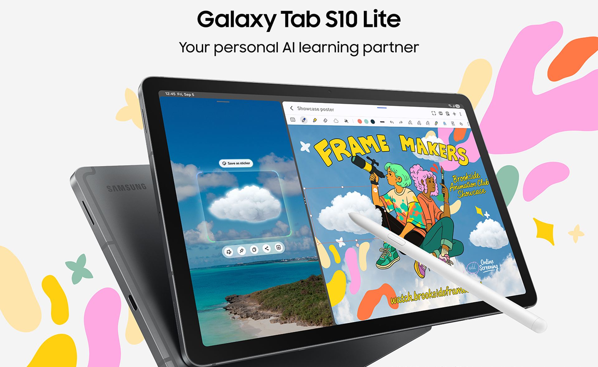 Hľadáte ideálny tablet pre školáka? Je tu Galaxy Tab S10 Lite