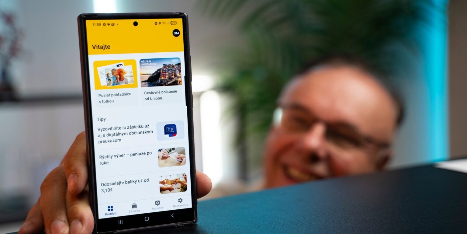 Mobilná aplikácia Slovenská pošta a digitálne služby (VIDEO)